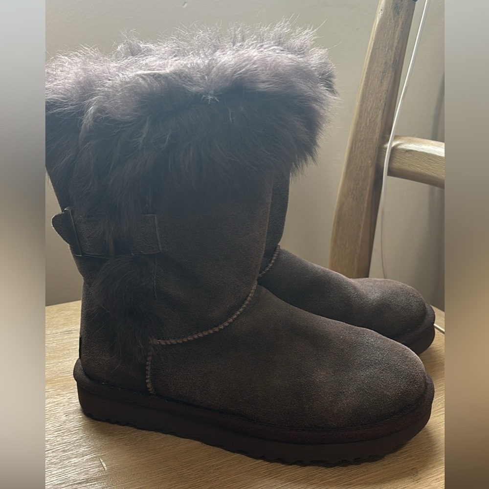 Women’s  size 7 UGG CLASSIC SHORT DEENA STOUT TOSCANA CUFF BOOT A-7